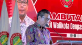 Wakil Wali Kota Arya Wibawa Buka Konferensi Kota PGRI Denpasar