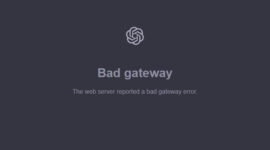 ChatGPT Down, Layanan OpenAI Mengalami Kesalahan 'Bad Gateway' (Ragamutama.com)