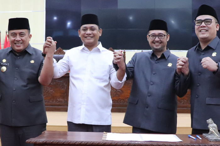 DPRD Kabupaten Bekasi Gelar Paripurna Penetapan Bupati dan Wakil Bupati Terpilih