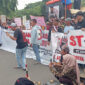 Ratusan Warga Tiga Desa Demo PT Polytama Propindo Indramayu