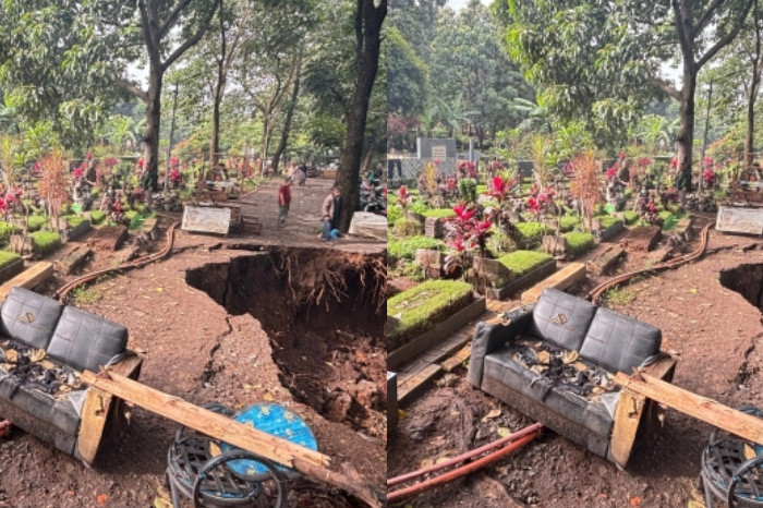 Longsor di TPU Nagrog Ujungberung, Pemkot Bandung Relokasi 8 Makam (Humas Bandung)