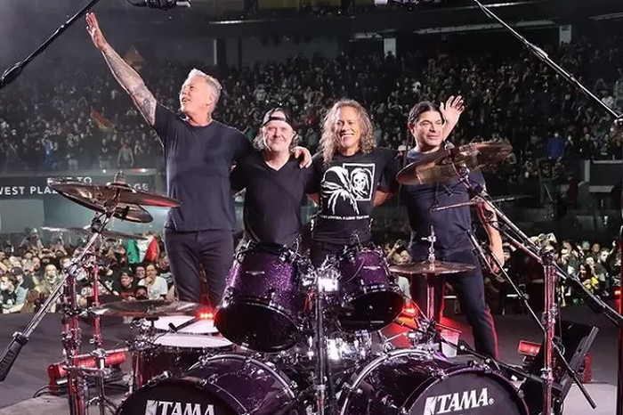 Konser Metallica Hadir dengan Pengalaman Imersif Eksklusif di Apple Vision Pro (Instagram Metallica)